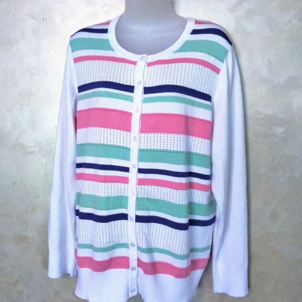 Beautiful Charter Club Cardigan NWT 2X - Picture 1 of 5